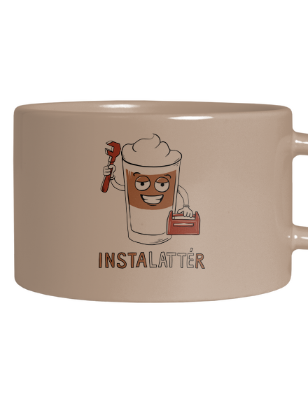 Instalattér hrnek makronka Brown Macaron