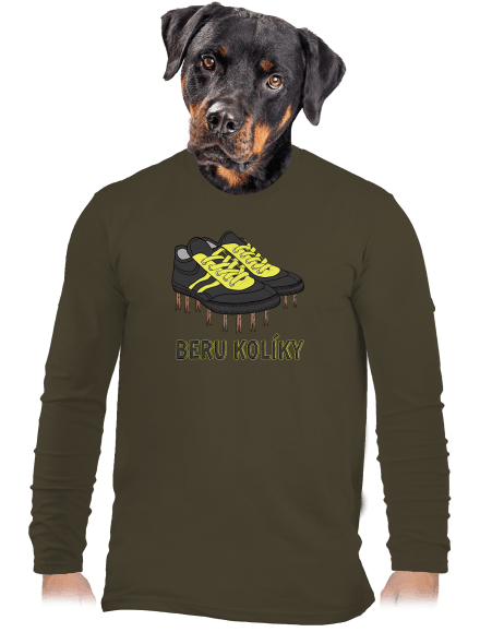 Beru kolíky pánské dlouhý rukáv Urban Khaki