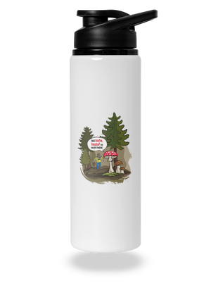 Bacha houbař lahev na vodu White