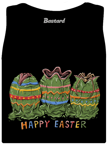 Happy Easter dámské tílko klasické Black