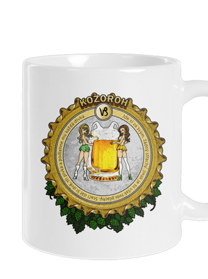 Pivní horoskop: Kozoroh klasický hrnek White