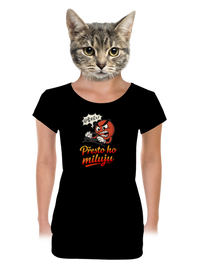 dámské tričko s lemem