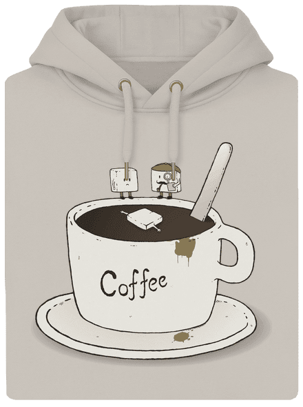 Kdo zabil cukřík? unisex mikina premium Pastel Macchiato
