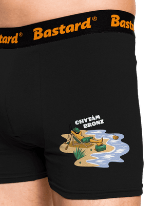 Chytám bronz boxerky Black