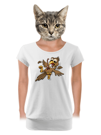 dámské tričko s lemem