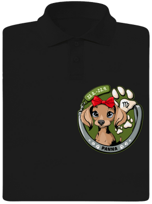 Psí horoskop: Panna pánská polokošile Black