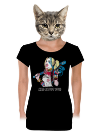 dámské tričko s lemem