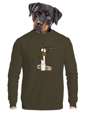unisex mikina bez kapuce