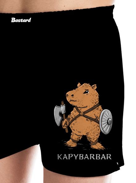 Kapybarbar pánské trenky Black