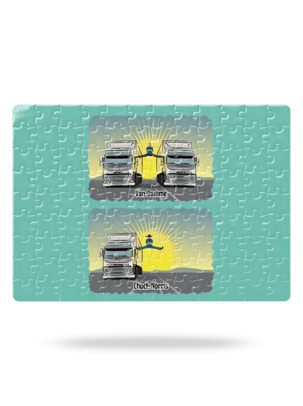 Chuck & Truck puzzle White