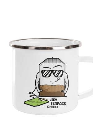Čajový týpek plecháček White