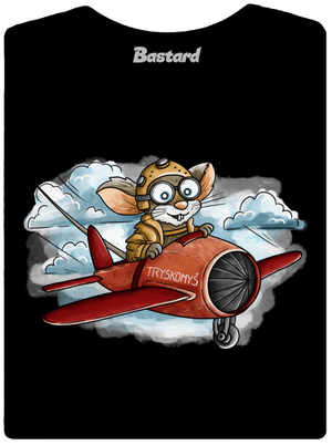 Tryskomyš dámské tričko Black