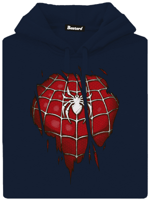 Spider Inside pánská mikina klokanka Navy