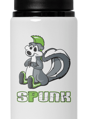 Spunk lahev na vodu White