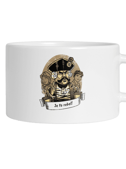 B14: S čerty nejsou žerty hrnek makronka White