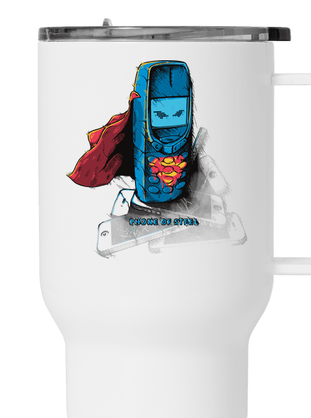 Mobil z oceli termohrnek White