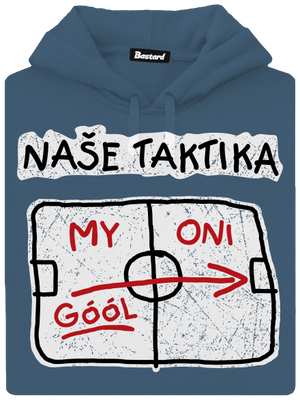 Naše taktika dámská mikina klokanka Denim