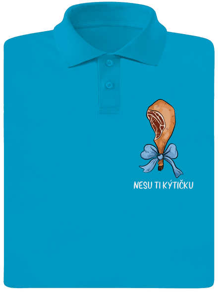 Nesu ti kýtičku pánská polokošile Blue Atol