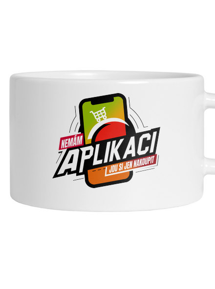 Nemám aplikaci hrnek makronka White