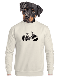 unisex mikina bez kapuce