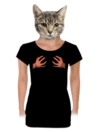 dámské tričko s lemem