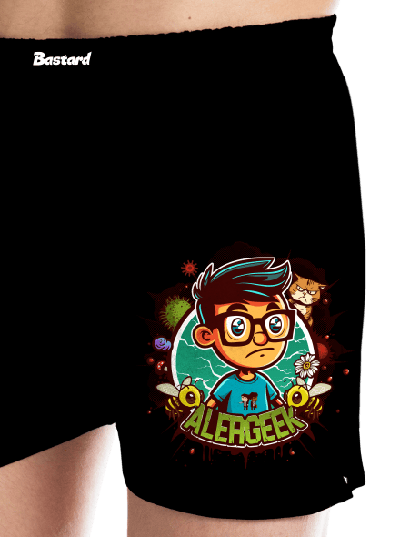 Alergeek pánské trenky Black