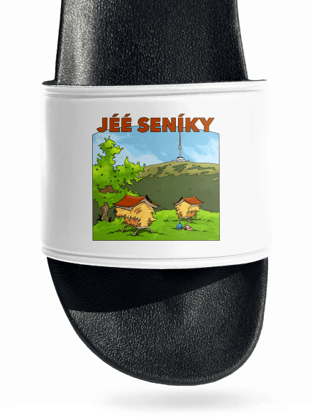 Jeseníky pantofle White