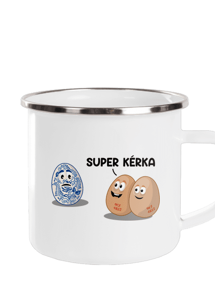 Super kérka plecháček White