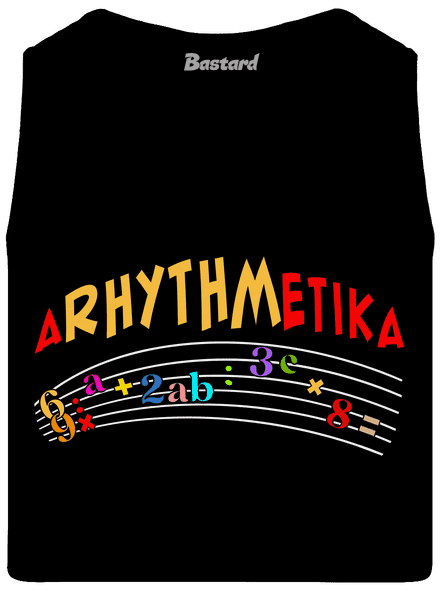 Arhythmetika pánské tílko Black