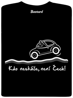 Kdo neskáče pánské dlouhý rukáv Black