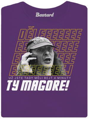 B18: Jiří Kára dámské tričko premium Purple