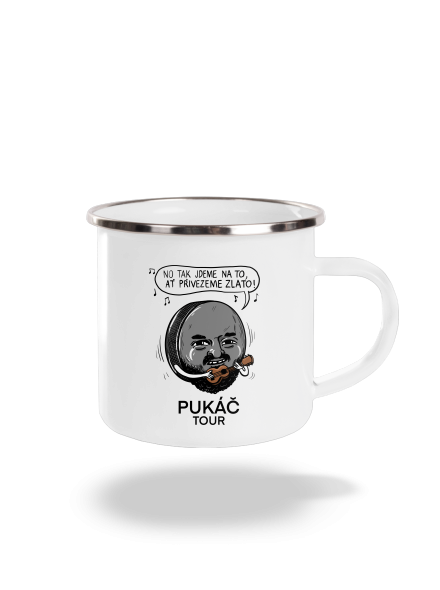 Pukáč tour plecháček White