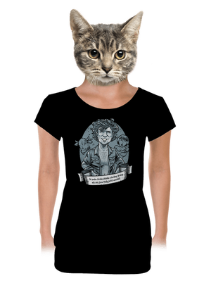 dámské tričko s lemem