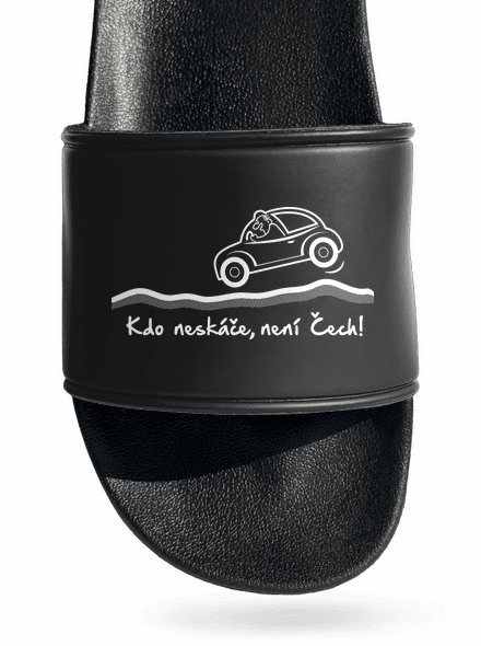 Kdo neskáče pantofle Black