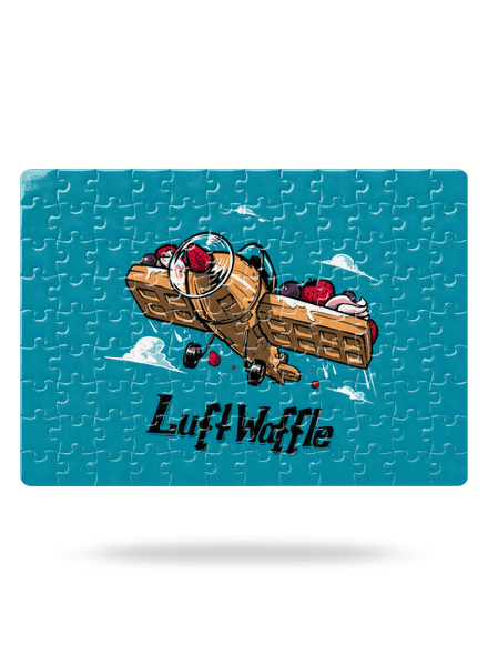 Luftwaffle puzzle White