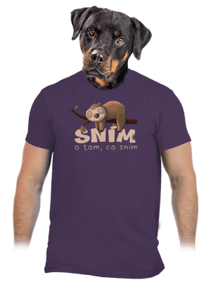 Sním o tom, co sním pánské tričko Urban Purple