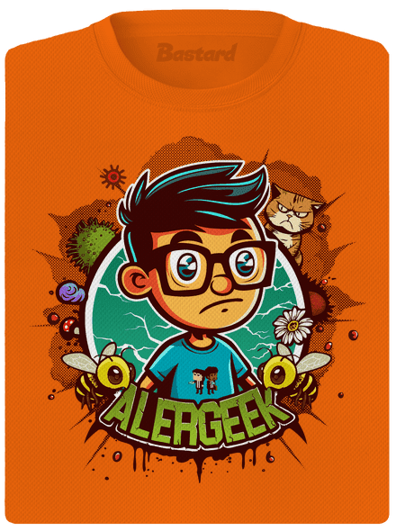 Alergeek dámské sportovní tričko Neon Orange