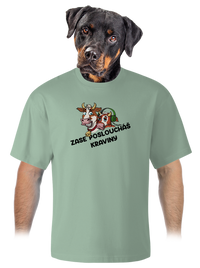 unisex tričko oversized