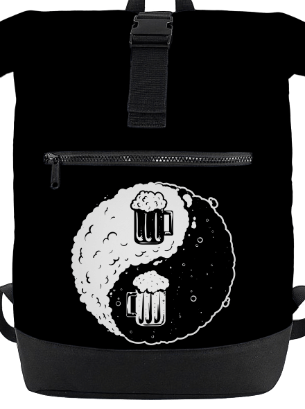 Jin Jang pivo batoh Black