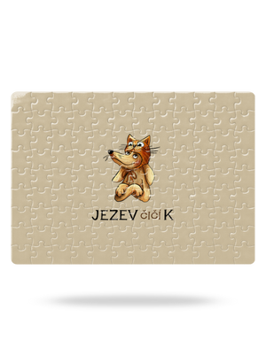 Jezevčičík puzzle White