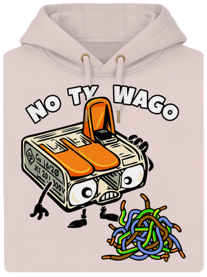 Wago svorka unisex mikina premium Rose Chalk