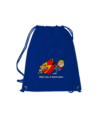 Školák vak Royal Blue Mal