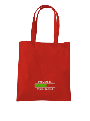 Přemýšlím taška Bright Red