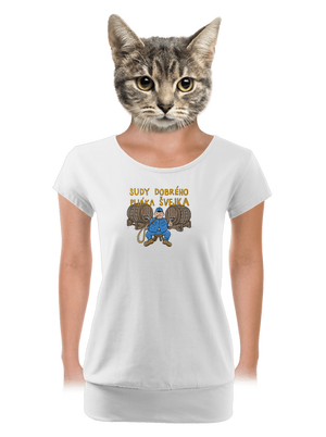 dámské tričko s lemem