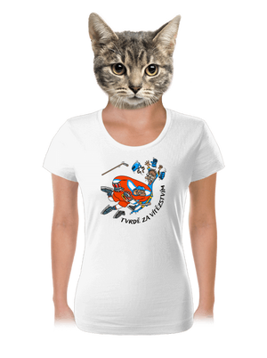 Tvrdě za vítězstvím dámské tričko White