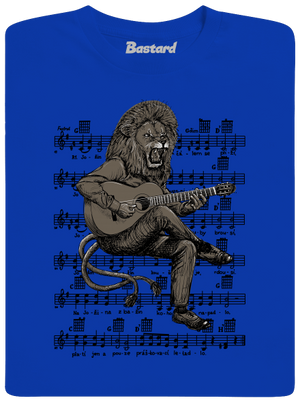 Co Čech, to muzikant pánské dlouhý rukáv Royal Blue