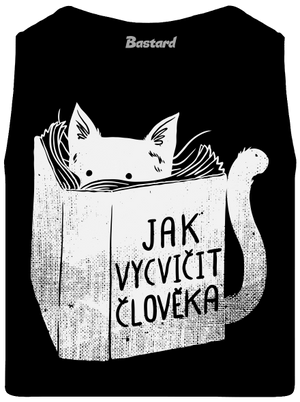 Povinná četba pánské tílko Black