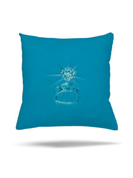Mořský discoďas polštář Blue Turquoise