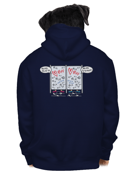 Obsazeno pánská mikina na zip Navy
