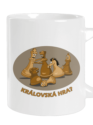 Královská hra velký hrnek White